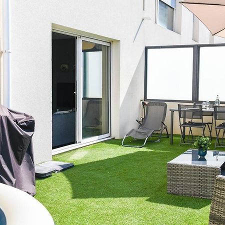Superbe Appartement Avec Terrasse, Piscine & Parking Prive A Marseille Kültér fotó